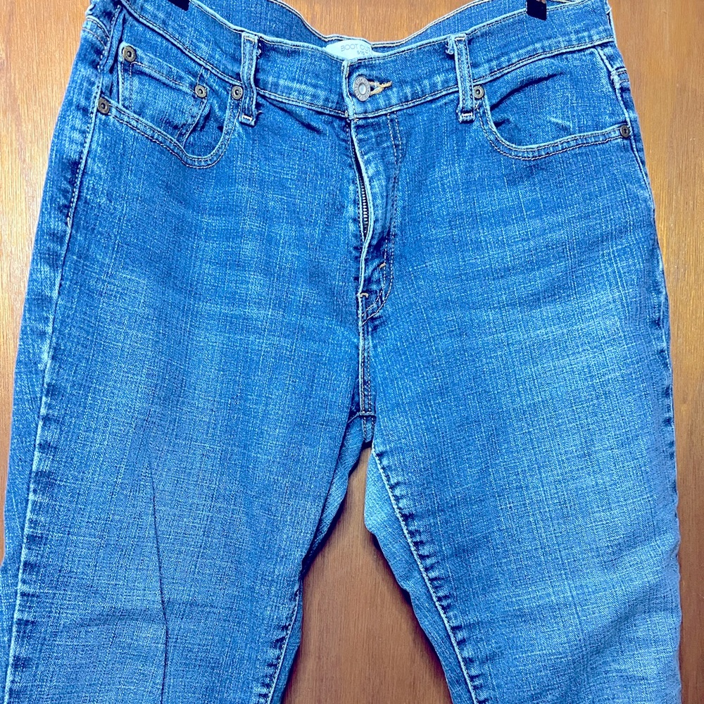 14 s/c Boot Cut 515 Levi’s blue jeans